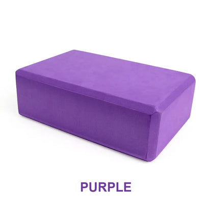 EVA Pilates Yoga Blocks Cubes Bricks Bolster Pillow Cushion Sport Yoga Supplies Workout Home Exercise Bodybuilding Equipment