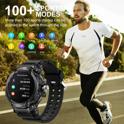 Xiaomi 1.5" Bluetooth Call GPS Smart Watch Men 120+ Sports Fitness Tracker Health Monitor Smartwatch for Android IOS 600mAh T90