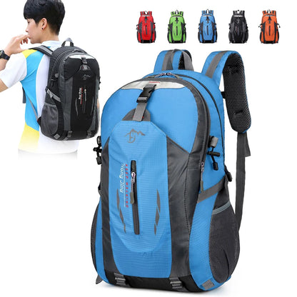 40L Large-capacity Men And Women Universal Outdoor Travel Backpack Waterproof Hiking Lightweight Duffel Bag Sports Backpack