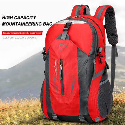 40L Large-capacity Men And Women Universal Outdoor Travel Backpack Waterproof Hiking Lightweight Duffel Bag Sports Backpack