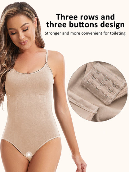 Women's Sexy Shapewear Seamless Slimming Butt Lifter Full Body Shaper Smooth Out Bodysuit Open Crotch High Elastic Body Suits