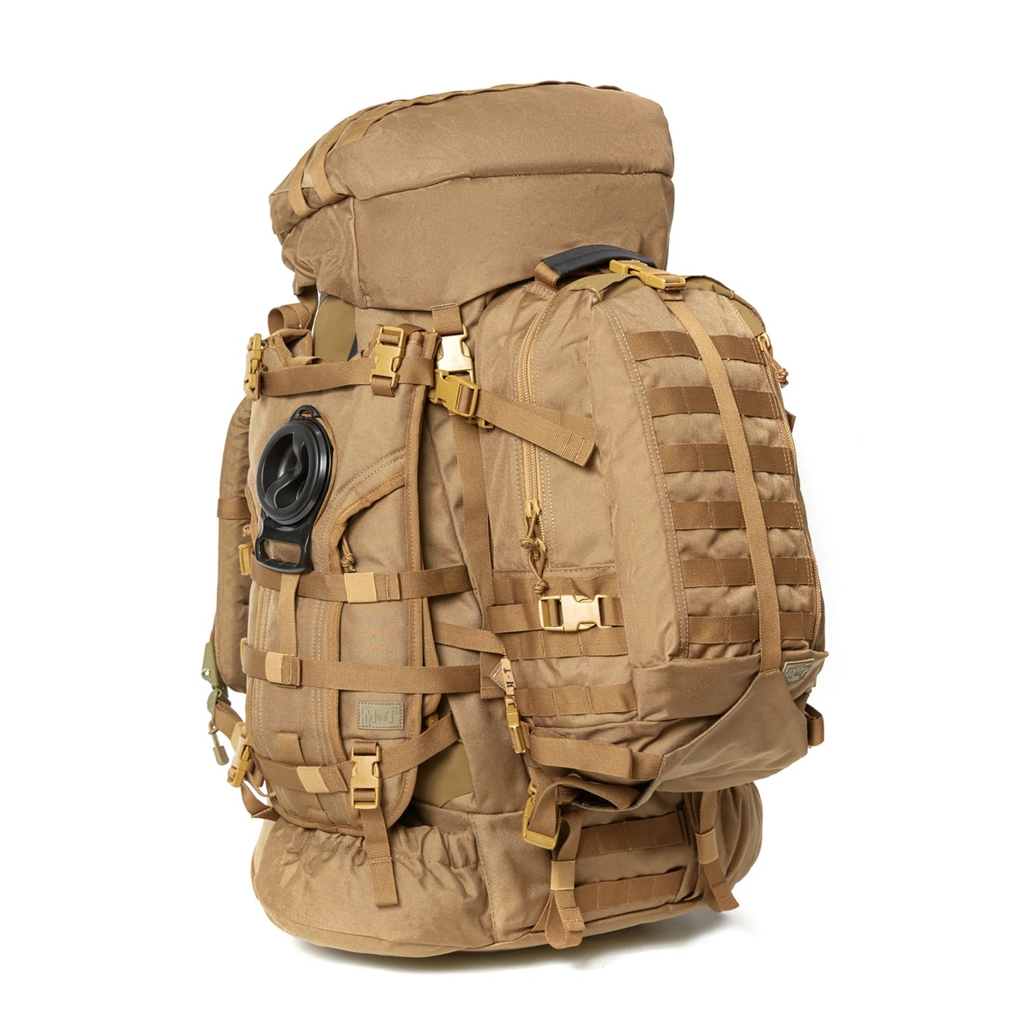 MT Military ILBE Army Large Rucksack with Detacheable Tactical Assault Backpack and Hydration Pack Metal Frame Multicam Olive