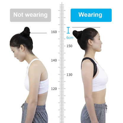 1PCS Adjustable Back Posture Corrector Belt Clavicle Spine Men Women Home Office Upper Back Waist Shoulder Posture Correction