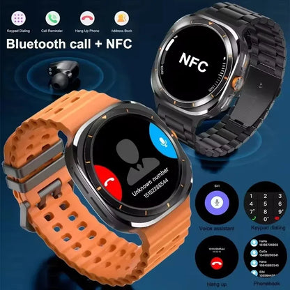 For Samsung New Sapphire Screen Galaxy Watch 7 Ultra Smart Watch Men's 32GB Memory NFC Bluetooth Call IP68 Waterproof Smartwatch