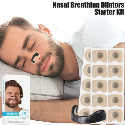 Sport Nasal Dilator Sleep Nasal Breathing Dilators Starter Kit Nose Breathe Strips Magnetic Nasal Strips