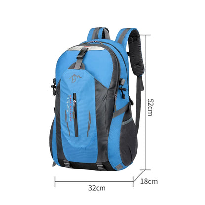 40L Large-capacity Men And Women Universal Outdoor Travel Backpack Waterproof Hiking Lightweight Duffel Bag Sports Backpack