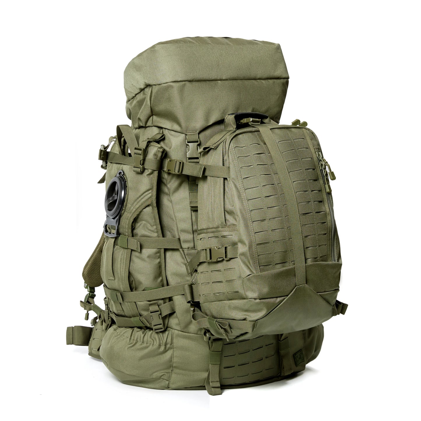 MT Military ILBE Army Large Rucksack with Detacheable Tactical Assault Backpack and Hydration Pack Metal Frame Multicam Olive