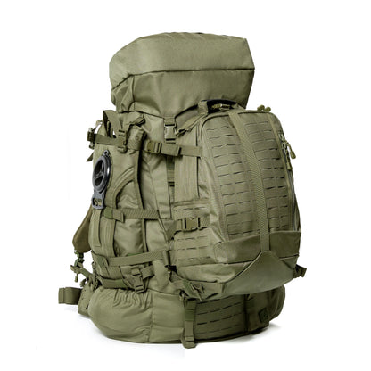 MT Military ILBE Army Large Rucksack with Detacheable Tactical Assault Backpack and Hydration Pack Metal Frame Multicam Olive