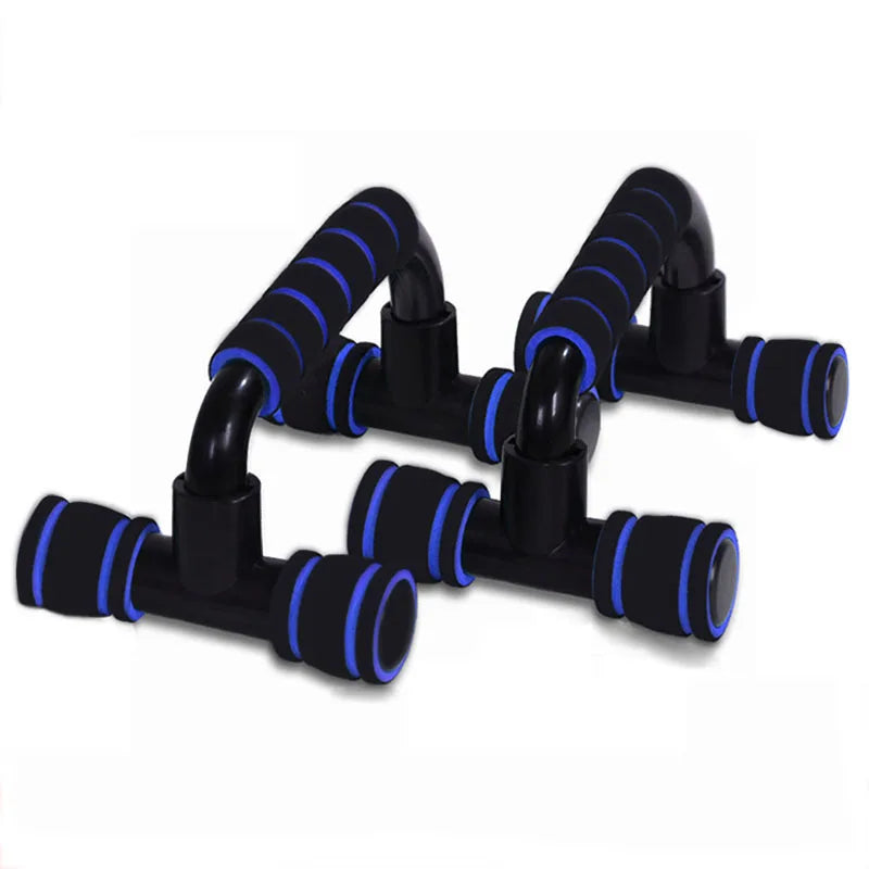 1pair I-shaped Push-up Rack Fitness Equipment Hand Sponge Grip Muscle Training Push Up Bar Chest Home Gym Body Building