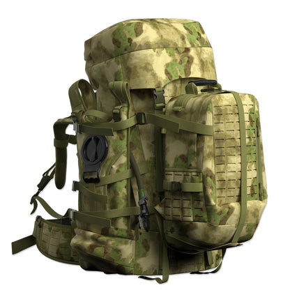 MT Military ILBE Army Large Rucksack with Detacheable Tactical Assault Backpack and Hydration Pack Metal Frame Multicam Olive