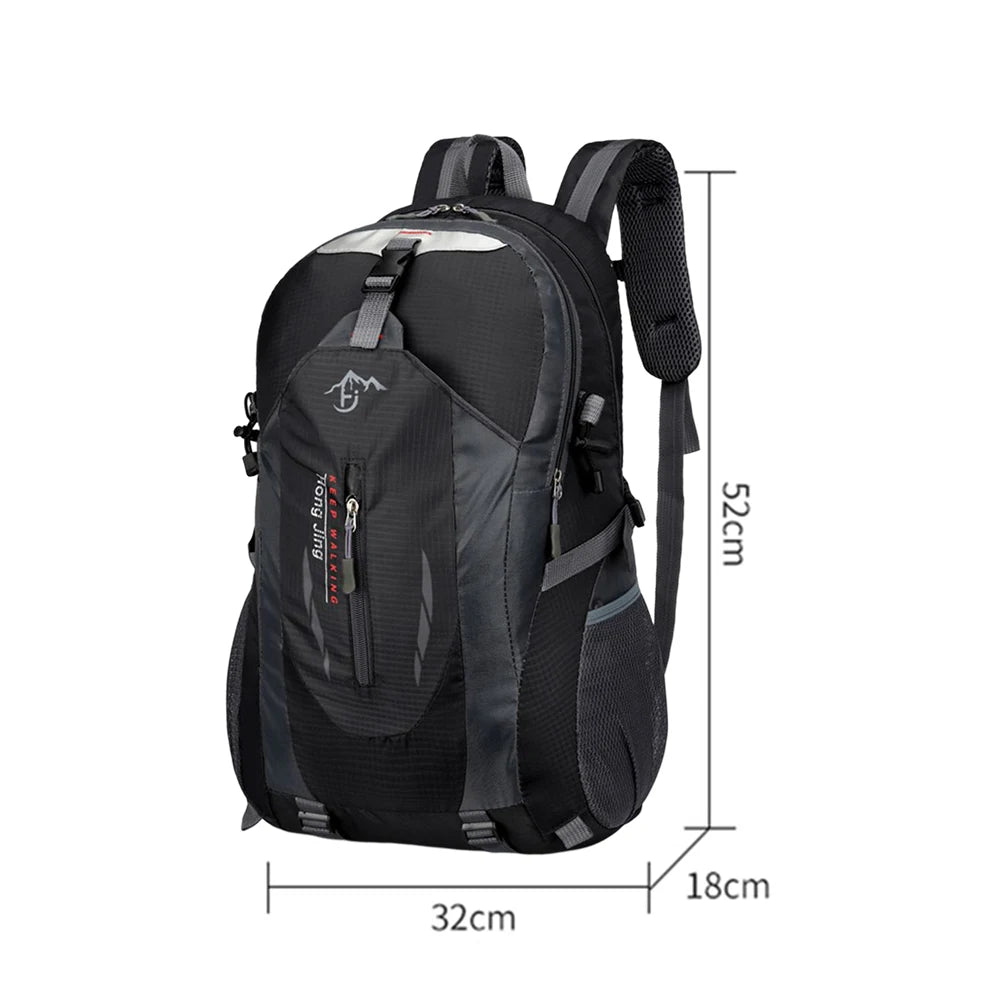 40L Large-capacity Men And Women Universal Outdoor Travel Backpack Waterproof Hiking Lightweight Duffel Bag Sports Backpack