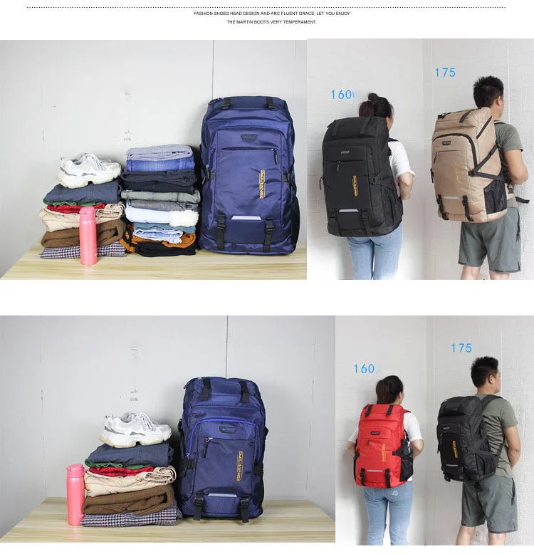 Large Capacity Two Sizes Classic Backpack Men Women Outdoor Shoulder Bags Travel Luggage Backpack Student Laptop Bag