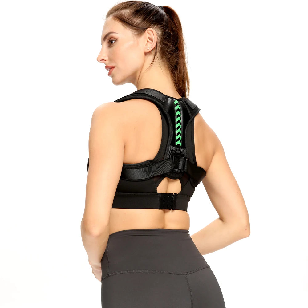 1PCS Adjustable Back Posture Corrector Belt Clavicle Spine Men Women Home Office Upper Back Waist Shoulder Posture Correction