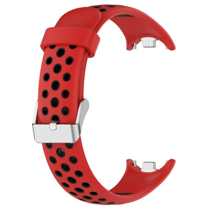 Two Color Strap For Xiaomi Mi Band 9 8 Breathable Sport Smart Watch Wrist Bracelet Band9 Band8 NFC WristBand Accessories