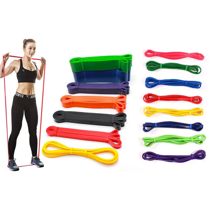 Resistance Bands Fitness Set Rubber Loop Bands Strength Training Workout Expander Yoga Gym Equipment Elastic Rubber Loop