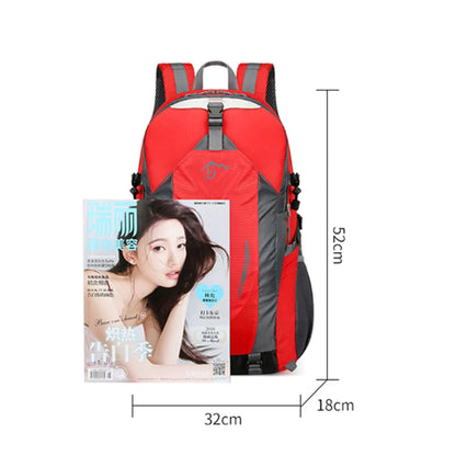 40L Large-capacity Men And Women Universal Outdoor Travel Backpack Waterproof Hiking Lightweight Duffel Bag Sports Backpack