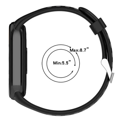 Two Color Strap For Xiaomi Mi Band 9 8 Breathable Sport Smart Watch Wrist Bracelet Band9 Band8 NFC WristBand Accessories