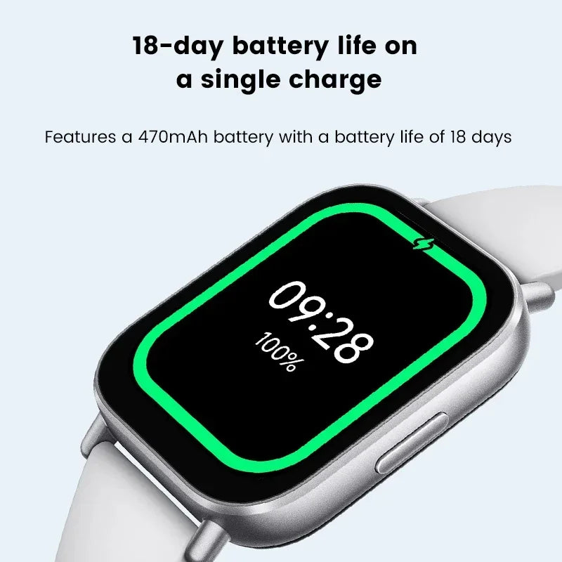 Global Version Xiaomi Redmi Watch 5 Active Up to 18 days of battery life 2'' Display 140+ workout modes Bluetooth calling 5ATM